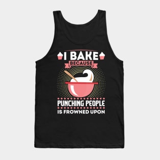 Baker Baking Lover Pastry Chef Tank Top